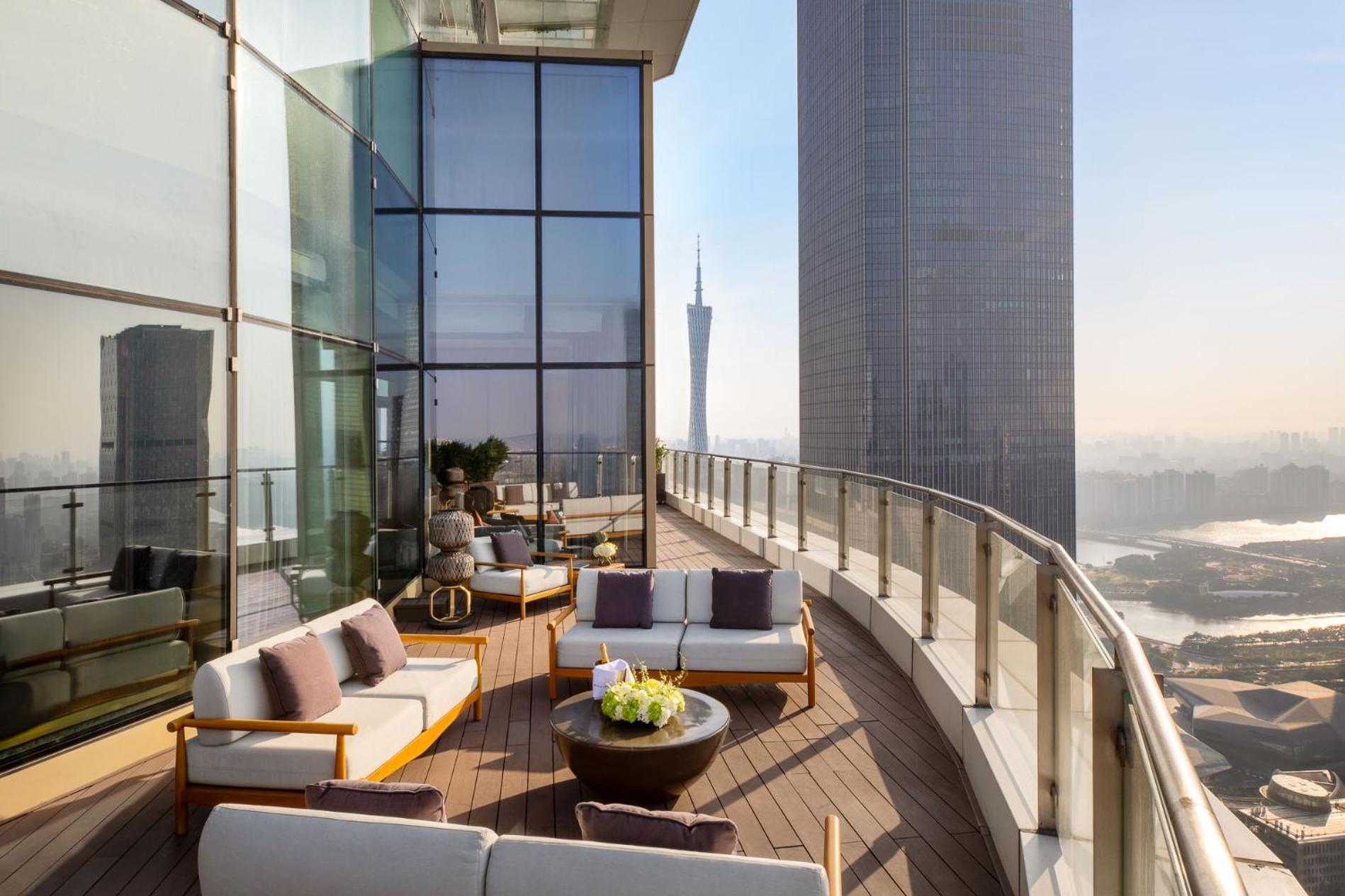 Jumeirah Guangzhou-Complimentary Shuttle Bus To Canton Fair Complex Экстерьер фото